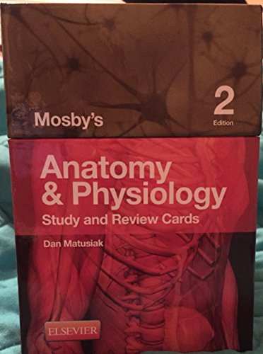 Stock image for Mosby's Anatomy & Physiology Study and Review Cards for sale by Books Unplugged