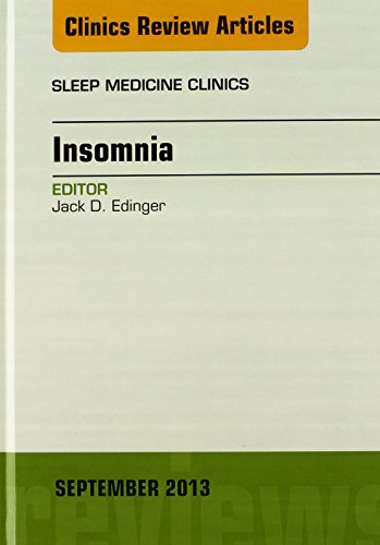 Beispielbild fr Insomnia, an Issue of Sleep Medicine Clinics: Volume 8-3 zum Verkauf von Buchpark