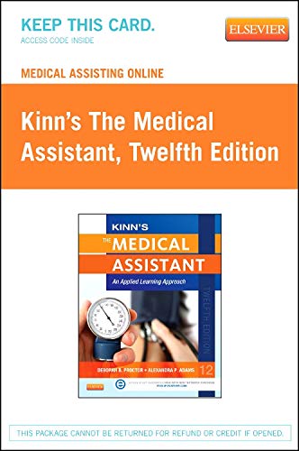 Beispielbild fr Medical Assisting Online for Kinn's The Medical Assistant (Access Code): An Applied Learning Approach zum Verkauf von Campus Bookstore