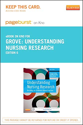 Understanding Nursing Research Building an EvidenceBased Practice 6e