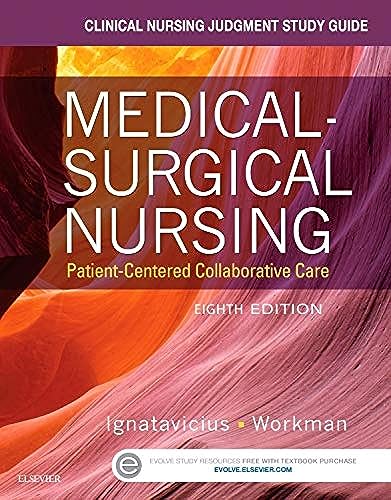 Beispielbild fr Clinical Nursing Judgment Study Guide for Medical-Surgical Nursing: Patient-Centered Collaborative Care zum Verkauf von Wonder Book