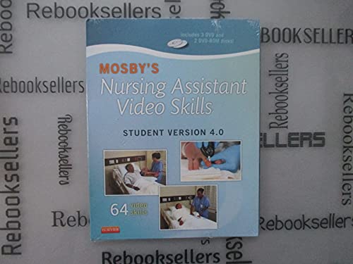 Imagen de archivo de Mosby's Nursing Assistant Video Skills - Student Version DVD 4.0 a la venta por SecondSale