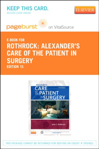 9780323225151: Alexander's Care of the Patient in Surgery - Elsevier eBook on VitalSource (Retail Access Card)
