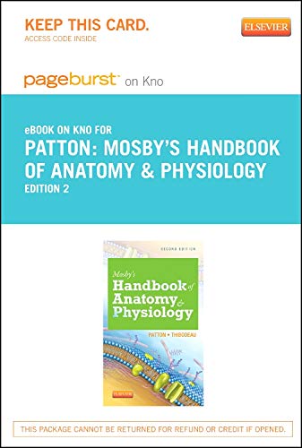 Mosby's Handbook of Anatomy & Physiology - Elsevier eBook on Intel Education Study (Retail Access Card) (9780323226097) by Patton PhD, Kevin T.; Thibodeau PhD, Gary A.