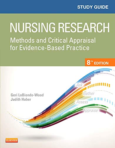 Beispielbild fr Study Guide for Nursing Research: Methods and Critical Appraisal for Evidence-Based Practice, 8e zum Verkauf von SecondSale