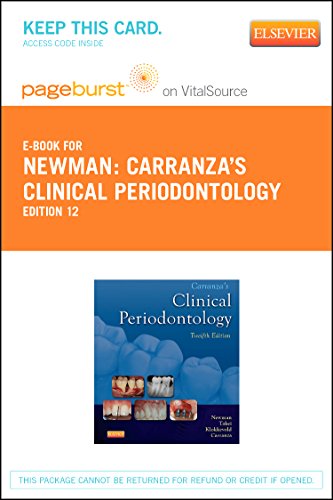 9780323227872: Carranza's Clinical Periodontology Pageburst E-book on Vitalsource Retail Access Card