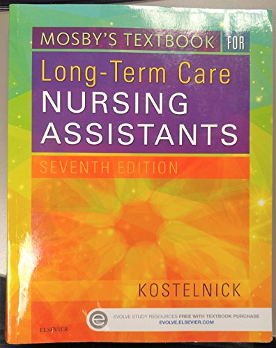 Beispielbild fr Mosby's Textbook for Long-Term Care Nursing Assistants zum Verkauf von Gulf Coast Books