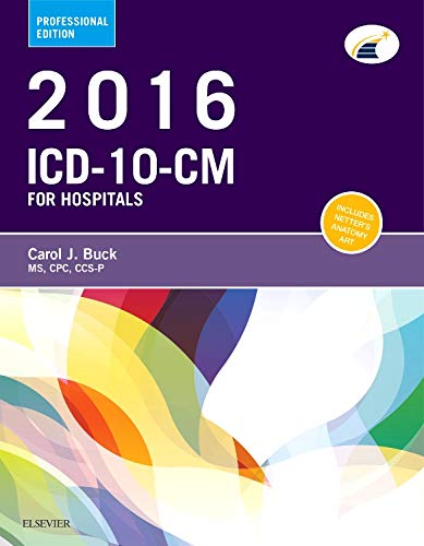 Beispielbild fr 2016 ICD-10-Cm Hospital Professional Edition zum Verkauf von Buchpark