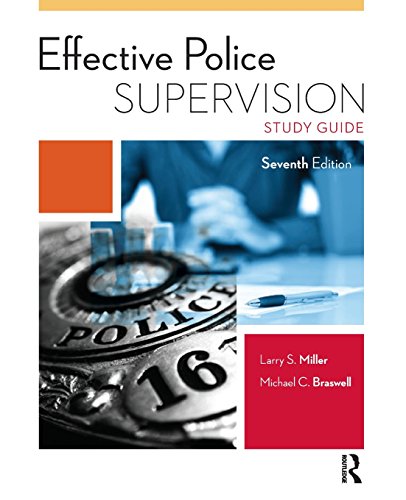Stock image for Effective Police Supervision Study Guide for sale by ThriftBooks-Dallas
