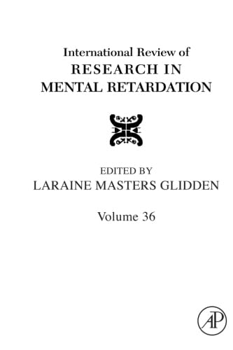 Beispielbild fr International Review of Research in Mental Retardation zum Verkauf von Revaluation Books