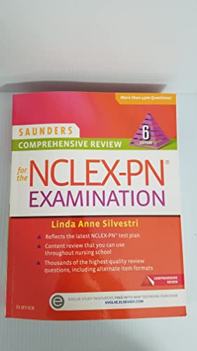 Beispielbild fr Saunders Comprehensive Review for the NCLEX-PN Examination zum Verkauf von Better World Books