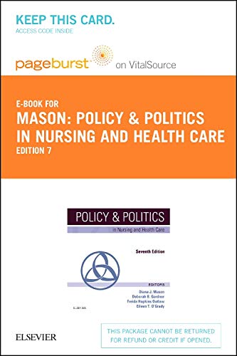 Imagen de archivo de Policy and Politics in Nursing and Health Care - Elsevier eBook on VitalSource (Retail Access Card) a la venta por Textbooks_Source