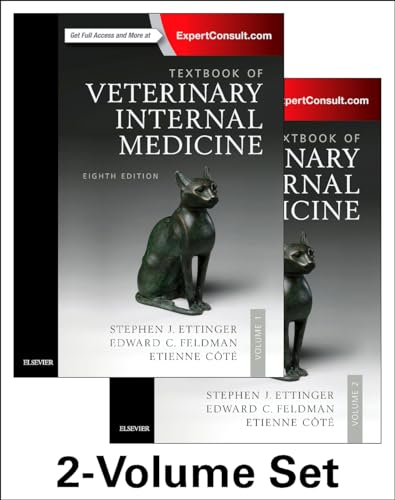 Stock image for TEXTBOOK OF VETERINARY INTERNAL MEDICINE 2 VOL SET 8ED (HB 2017) for sale by Basi6 International
