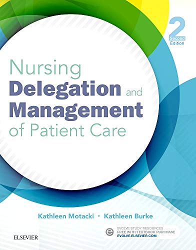 Imagen de archivo de Nursing Delegation and Management of Patient Care a la venta por BooksRun