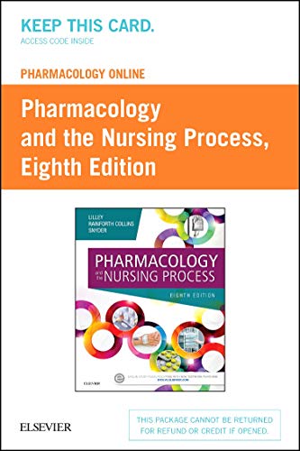 9780323339094: Pharmacology Online for Pharmacology and the Nursing Process - (Retail Access Card)