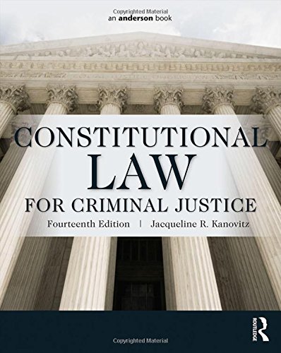 9780323340489: Constitutional Law for Criminal Justice