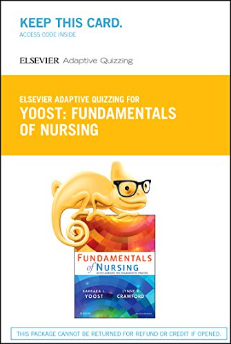 Stock image for Yoost - Elsevier Adaptive Quizzing for Yoost Fundamentals of Nursing (Retail Access Card): Active Learning for Collaborative Practice for sale by Bulrushed Books