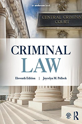 Beispielbild fr Criminal Law (John C. Klotter Justice Administration Legal Series) zum Verkauf von BooksRun