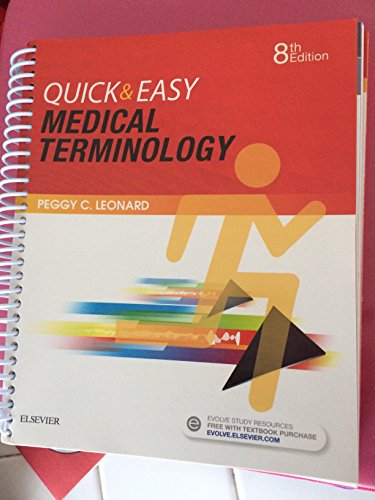 Beispielbild fr Quick & Easy Medical Terminology zum Verkauf von BooksRun