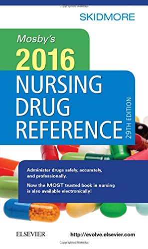 Stock image for Mosby's Nursing Drug Reference 2016 (Skidmore Nursing Drug Reference) for sale by Your Online Bookstore