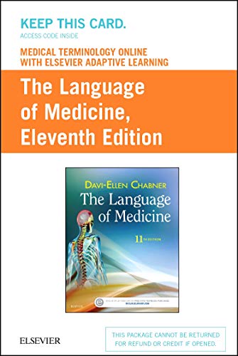 Beispielbild fr The Language of Medicine Access Card zum Verkauf von Buchpark