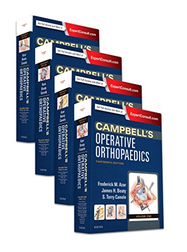 9780323374620: Campbell's Operative Orthopaedics, 4-Volume Set