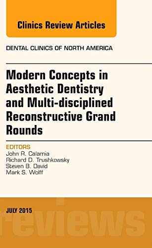 Stock image for Modern Concepts in Aesthetic Dentistry and Multi-Disciplined Reconstructive Grand Rounds, an Issue of Dental Clinics of North America for sale by Better World Books