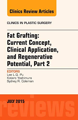 Stock image for Fat Grafting: Current Concept, Clinical Application, and Regenerative Potential, PART 2, An Issue of Clinics in Plastic Surgery, 1e: Volume 42-3 (The Clinics: Surgery) for sale by Chiron Media