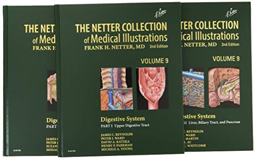 9780323396257: The Netter Collection of Medical Illustrations: Digestive System Package: 3-Part Set: 9 (Netter Green Book Collection)