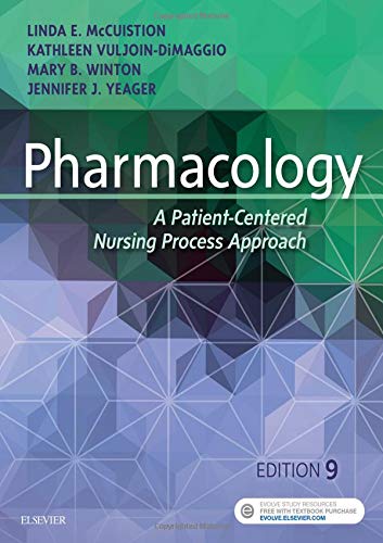 Beispielbild fr Pharmacology: A Patient-Centered Nursing Process Approach zum Verkauf von BooksRun