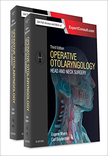 Beispielbild fr Operative Otolaryngology: Head and Neck Surgery, 2-Volume Set zum Verkauf von HPB-Red