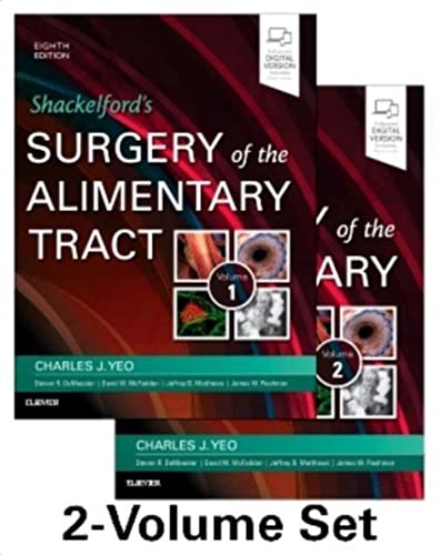9780323402323: Shackelford's Surgery of the Alimentary Tract, 2 Volume Set: Expert Consult - Online and Print