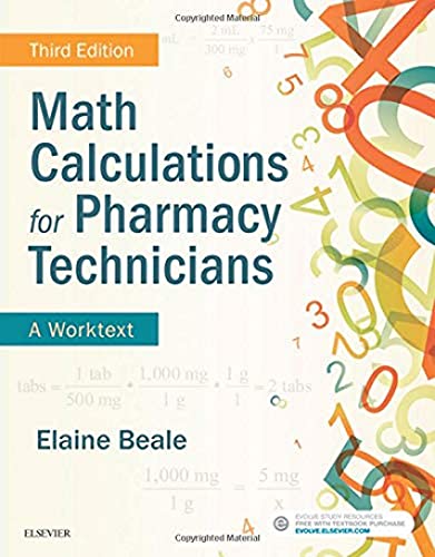 Stock image for Math Calculations for Pharmacy Technicians for sale by The Book Cellar, LLC