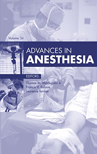 9780323446785: Advances in Anesthesia, 2016, 1e: Volume 2016