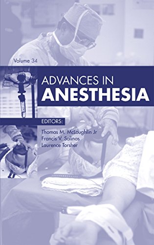 9780323446785: Advances in Anesthesia, 2016: Volume 2016