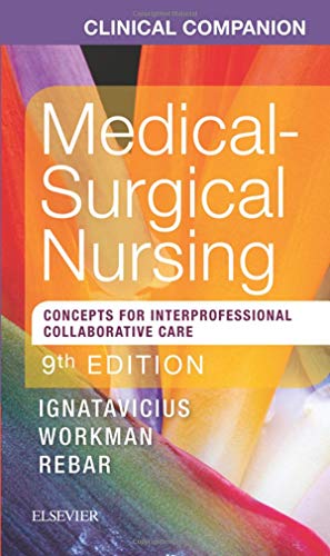 Imagen de archivo de Clinical Companion for Medical-Surgical Nursing: Concepts For Interprofessional Collaborative Care a la venta por Blue Vase Books