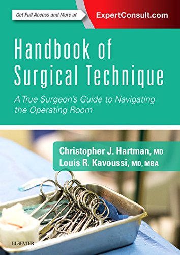 Imagen de archivo de Handbook of Surgical Technique a la venta por Blackwell's