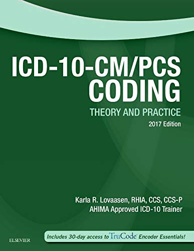 9780323478052: ICD-10-CM/PCS Coding: Theory and Practice, 2017 Edition