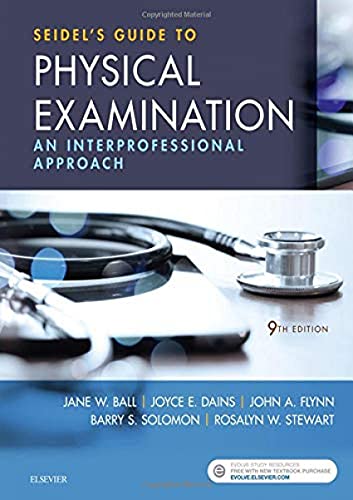 Beispielbild fr Seidel's Guide to Physical Examination: An Interprofessional Approach (Mosby's Guide to Physical Examination) zum Verkauf von BooksRun