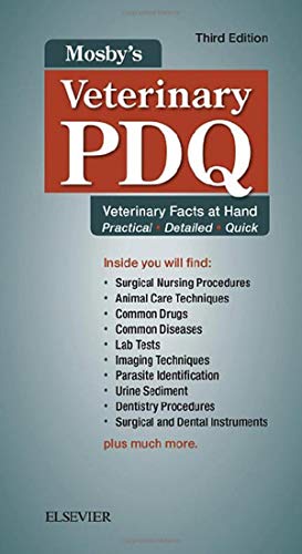 Beispielbild fr Mosby's Veterinary PDQ: Veterinary Facts at Hand zum Verkauf von BooksRun