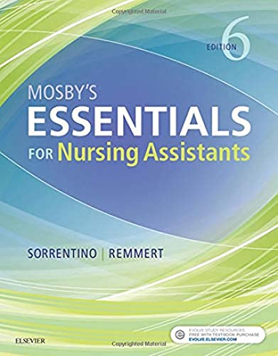 Imagen de archivo de Mosby's Essentials for Nursing Assistants a la venta por Better World Books