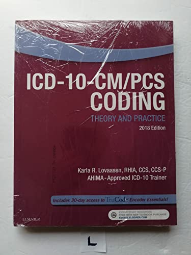 Stock image for ICD-10-CM/PCS Coding: Theory and Practice, 2018 Edition for sale by HPB-Red