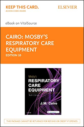 Imagen de archivo de Mosby's Respiratory Care Equipment - Elsevier eBook on VitalSource (Retail Access Card) a la venta por HPB-Red