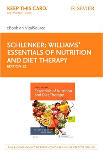 Stock image for Williams' Essentials of Nutrition & Diet Therapy - Elsevier Ebook on Vitalsource Retail Access Card for sale by Revaluation Books