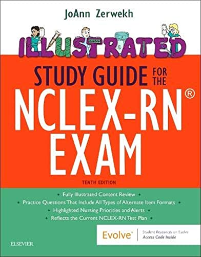 9780323530972: Illustrated Study Guide for the NCLEX-RN Exam, 10e