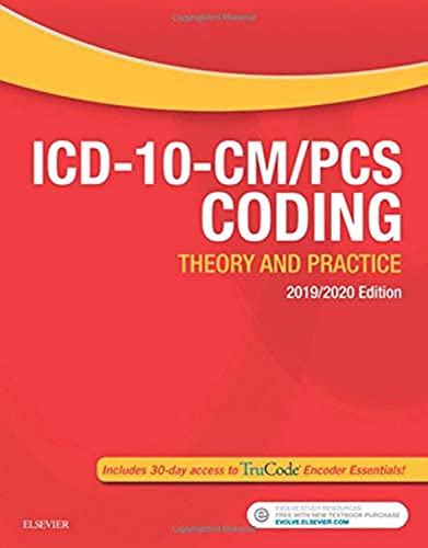 Beispielbild fr ICD-10-CM/PCS Coding: Theory and Practice, 2019/2020 Edition zum Verkauf von BooksRun
