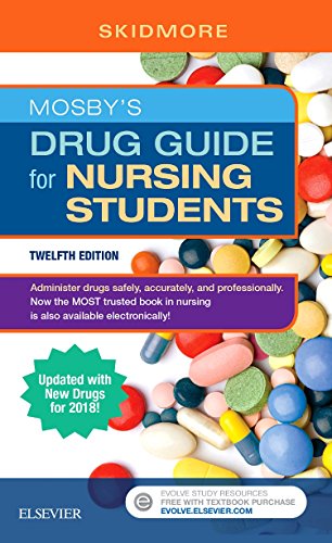 Beispielbild fr Mosby's Drug Guide for Nursing Students with 2020 Update zum Verkauf von SecondSale