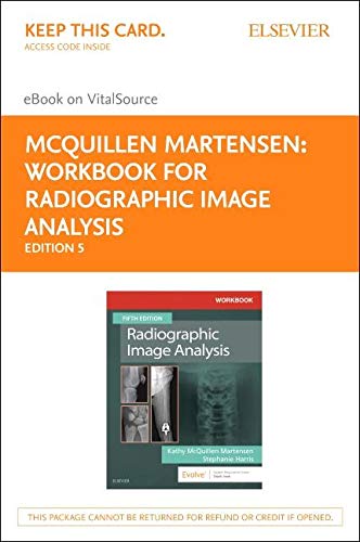9780323544665: Workbook for Radiographic Image Analysis Elsevier eBook on VitalSource (Retail Access Card): Workbook for Radiographic Image Analysis Elsevier eBook on VitalSource (Retail Access Card)