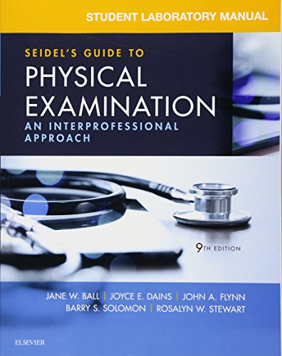 Beispielbild fr Student Laboratory Manual for Seidel's Guide to Physical Examination: An Interprofessional Approach zum Verkauf von Meadowland Media