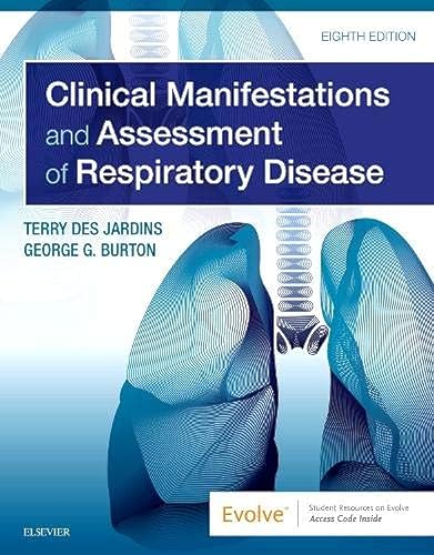 Stock image for Clinical Manifestations and Assessment of Respiratory Disease for sale by BooksRun